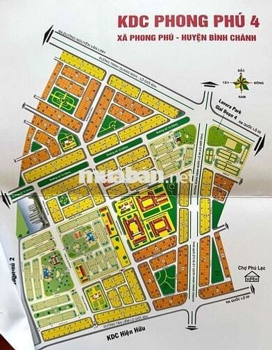 Bán đất đẹp 100m2 KDC Phong Phú 4 (Khang Điền) _ Bình Chánh
