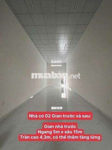 CHO THUÊ NHÀ MẶT TIỀN TỈNH LỘ 43, MỚI XÂY, RỘNG ĐẸP, SIÊU TIỀM NĂNG