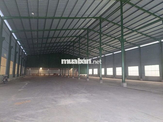 XƯỞNG 2000M2-20.000m²  LONG AN SX ĐA NGÀNH(KỂ CẢ Ô NHIỄM)CHỈ 50K/M2