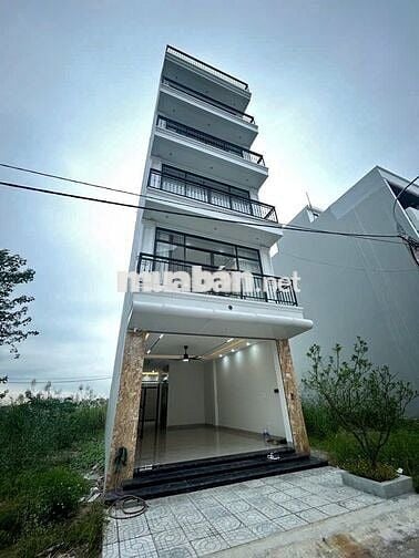 Bán nhà Lai Xá -Khu đất dịch vụ-75m2x6 Tầng- Đường 10m - An sinh đỉnh