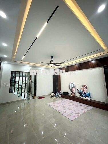 Bán nhà Lai Xá -Khu đất dịch vụ-75m2x6 Tầng- Đường 10m - An sinh đỉnh