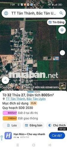 Ngợp ngợp 8000m2 đất 3 mặt tiền bán có 11,9ty thôi A/c nhanh tay gọi e
