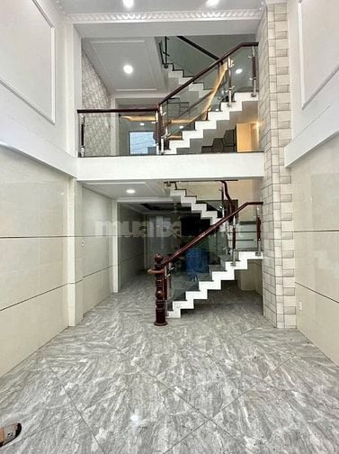 BÁN GẤP!! Nhà 4.5 tấm 4x14 hẻm 6m thông HƯƠNG LỘ 2 - Giá 5,95 tỉ