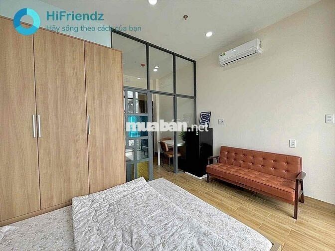 KHAI TRƯƠNG CĂN HỘ 1 PHÒNG NGỦ MỚI 100% LUXURY GẦN CV PHẦN MỀM -EMART