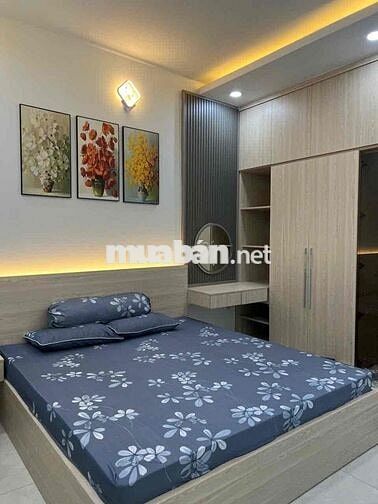 Nhà Mới Đẹp Mặt Tiền Lý Thường Kiệt , DT: 4 x18m, 3lầu 5PN 4WC