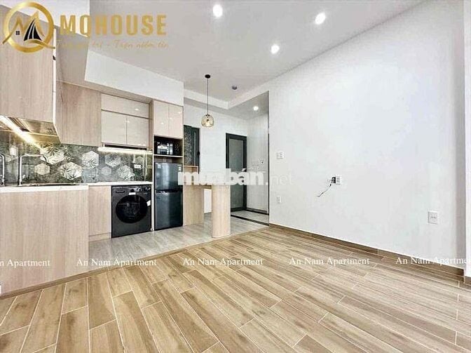CĂN HỘ STUDIO - 1PN - TÁCH BẾP - FULL NỘI THẤT - BAN CÔNG NGAY CÔNG VI