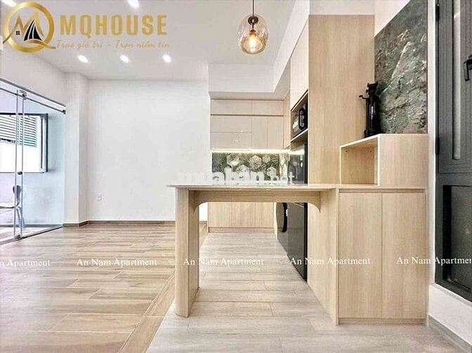 CĂN HỘ STUDIO - 1PN - TÁCH BẾP - FULL NỘI THẤT - BAN CÔNG NGAY CÔNG VI