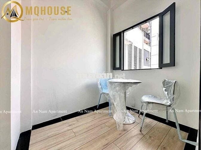 CĂN HỘ STUDIO - 1PN - TÁCH BẾP - FULL NỘI THẤT - BAN CÔNG NGAY CÔNG VI