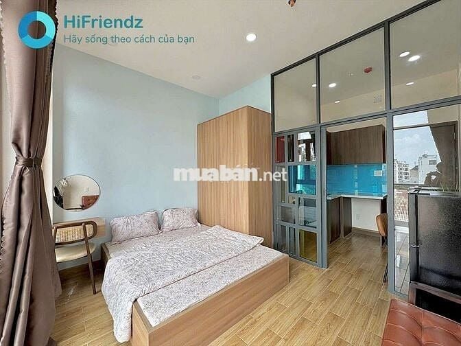 CHO THUÊ CHDV STUDIO BANCOL CỬA SỔ TRỜI TÁCH BẾP NGAY CHỢ THẠCH ĐÀ