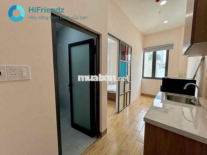 STUDIO 1PN TÁCH BẾP FULL NỘI THẤT MỚI XÂY NGAY PHẠM VĂN CHIÊU
