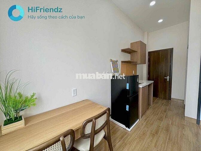 STUDIO 1PN TÁCH BẾP FULL NỘI THẤT MỚI XÂY NGAY PHẠM VĂN CHIÊU