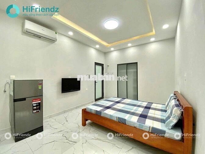 STUDIO FULL NỘI THẤT, MÁY GIẶT RIÊNG GẦN ĐH SƯ PHẠM, SGU