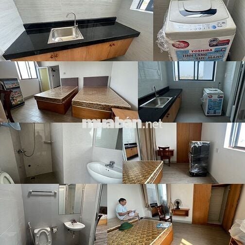 Cho thuê căn hộ 1 phòng ngủ view thoáng, gần biển, Khuê Mỹ – Đà Nẵng
