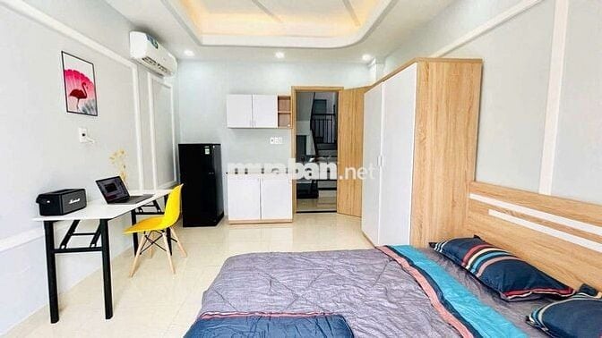 STUDIO CỬA SỔ TRỜI LỚN, FULL NỘI THẤT, MỚI ĐẸP GẦN BV ND GIA ĐỊNH