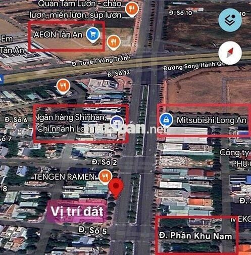 ❌❌Chủ gửi MẶT TIỀN Hùng Vương nối dài P6 Tân An