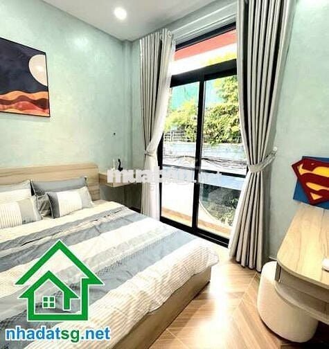 HẺM 3M THÔNG – HUỲNH VĂN NGHỆ – DT 24M² (6x4) – 2 TẦNG – 2 PN, 2 WC