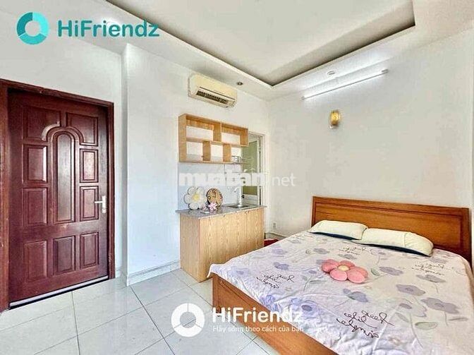 STUDIO BAN CÔNG FULL NỘI THẤT GẦN NGÃ TƯ BỐN XÃ - LÊ VĂN QUỚI