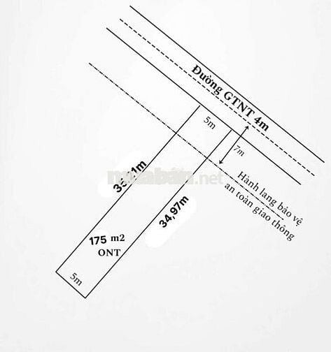 5×35=175mv THỔ CƯ 100% ,ÔTÔ NGAY ĐẤT ,TÂN TRỤ LONG AN