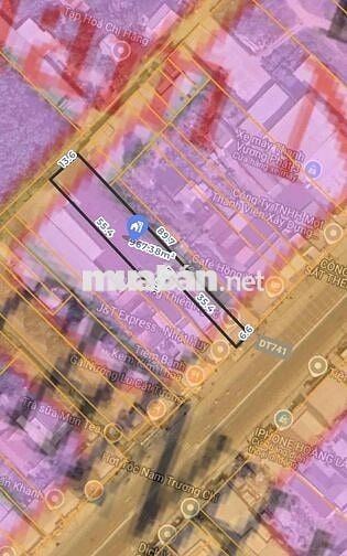 Cần bán nhà đất mặt tiền đường DT741, Hoà Lợi, Bến Cát, Bình Dương