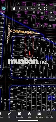 Đất sổ hồng 115m2 đường số 5 , khu dân cư trần anh,đức hoà , long an
