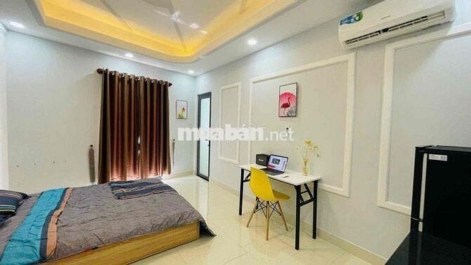 Phòng Studio cửa sổ thoáng, Full nội thất