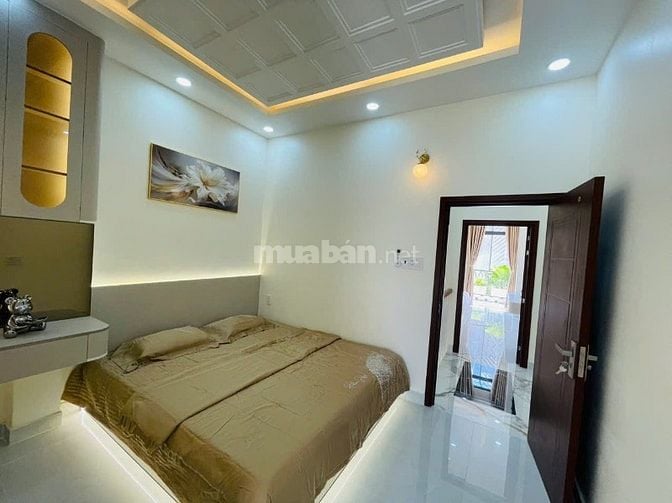 NHÀ MỚI ĐẸP 1 lầu SỔ RIÊNG HẺM SỐ 8 P.PHÚ THUẬN Q7 