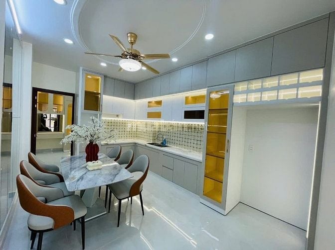 NHÀ MỚI ĐẸP 1 lầu SỔ RIÊNG HẺM SỐ 8 P.PHÚ THUẬN Q7 