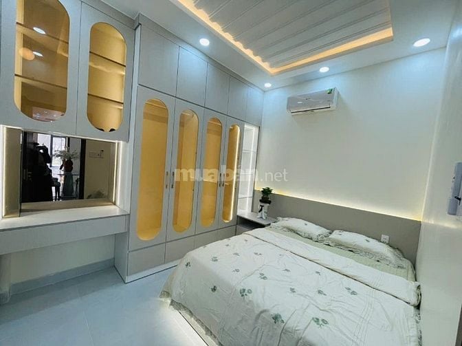 NHÀ MỚI ĐẸP 1 lầu SỔ RIÊNG HẺM SỐ 8 P.PHÚ THUẬN Q7 