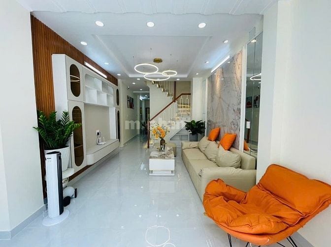NHÀ MỚI ĐẸP 1 lầu SỔ RIÊNG HẺM SỐ 8 P.PHÚ THUẬN Q7 