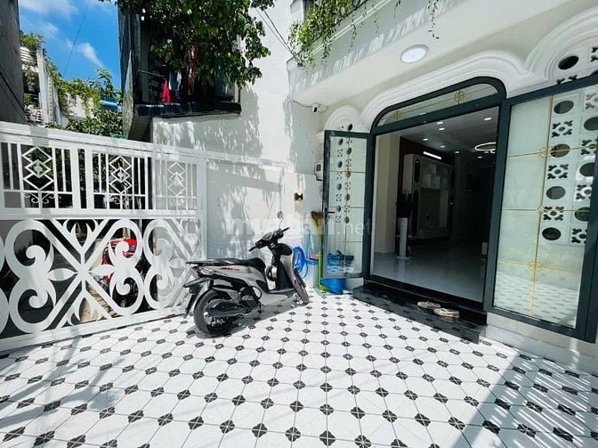 NHÀ MỚI ĐẸP 1 lầu SỔ RIÊNG HẺM SỐ 8 P.PHÚ THUẬN Q7 