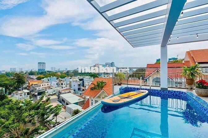 Cho thuê villa hồ bơi 4PN full nội thất cho ở hoặc kinh doanh gần biển