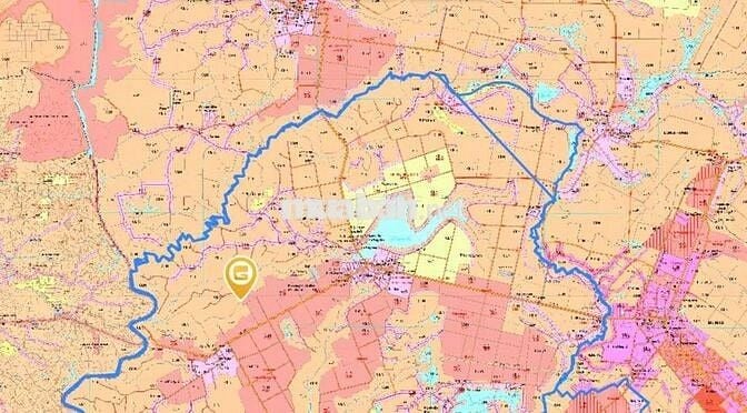 Bán gấp lô đất TX Long Hà, mặt tiền đường 21m, 590tr TL