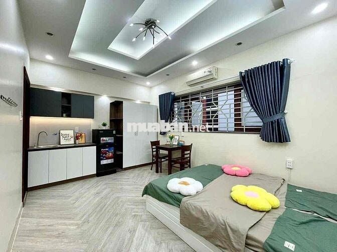 Cho thuê căn hộ siêu rộng ban công lớn gần 35m2 ngay cầu Him lam