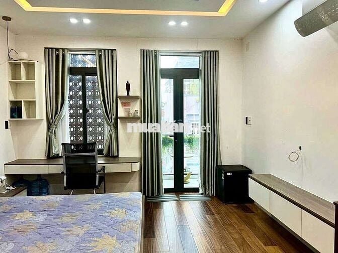 LÊ ĐỨC THỌ P7GV-HẺM ÔTÔ- THANG MÁY-6TẦNG(4×20)-6PN,6WC,SÂN ĐẬU XE,ST