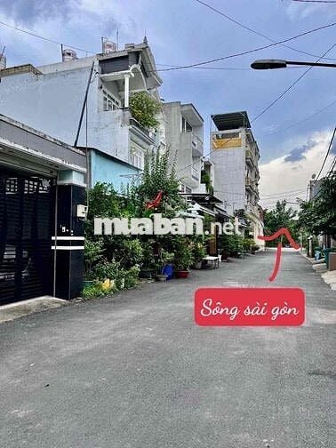 Bán đất view sông sài gòn 5x20 đường 10m không lộ giới không quy hoach
