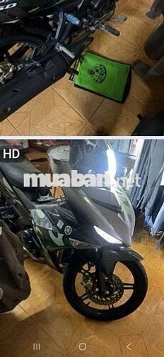 Xe máy Yamaha Exciter 150 màu quân đội