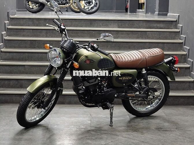 W175 XANH ARMY 2023 HỒ SƠ CẦM TAY ODO 4800KM