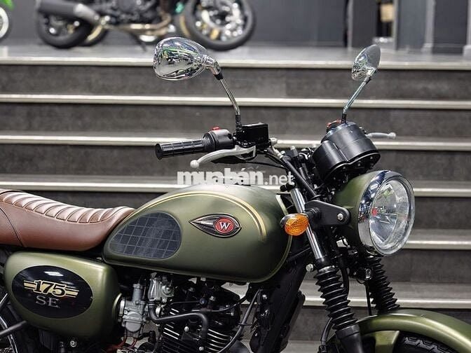 W175 XANH ARMY 2023 HỒ SƠ CẦM TAY ODO 4800KM