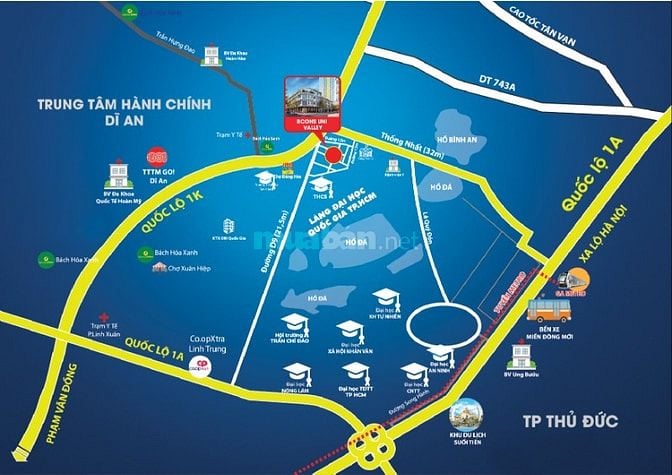 NHÀ PHỐ THƯƠNG MẠI DỊCH VỤ BCONS UNI VALLEY