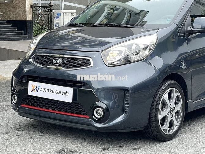 Kia Morning Si 1.2AT 2016 Màu Xanh. Xe Đẹp Hiếm Có