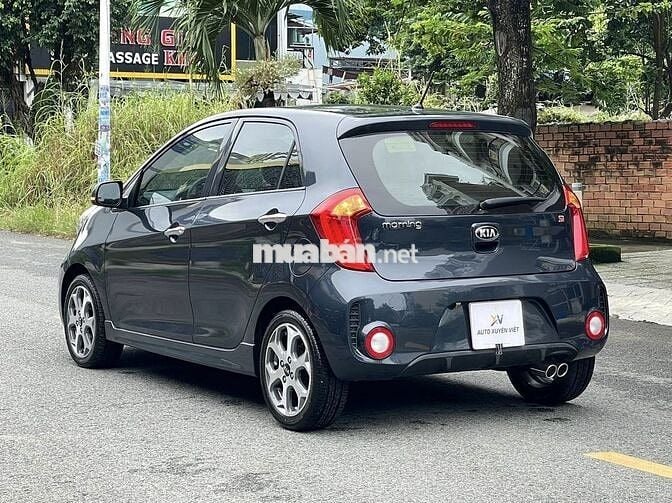 Kia Morning Si 1.2AT 2016 Màu Xanh. Xe Đẹp Hiếm Có
