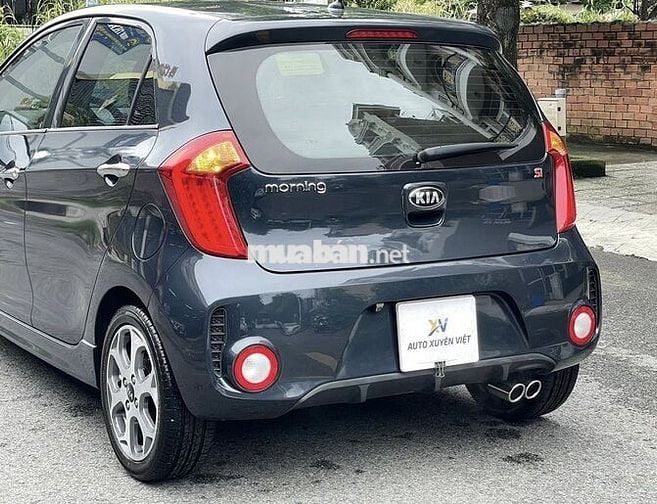 Kia Morning Si 1.2AT 2016 Màu Xanh. Xe Đẹp Hiếm Có