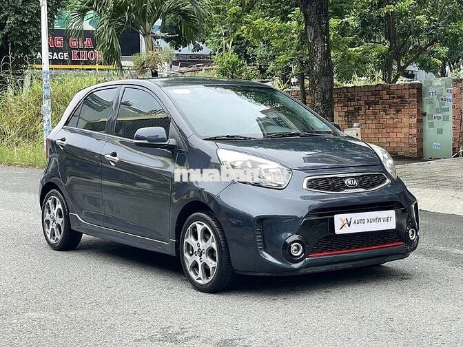 Kia Morning Si 1.2AT 2016 Màu Xanh. Xe Đẹp Hiếm Có