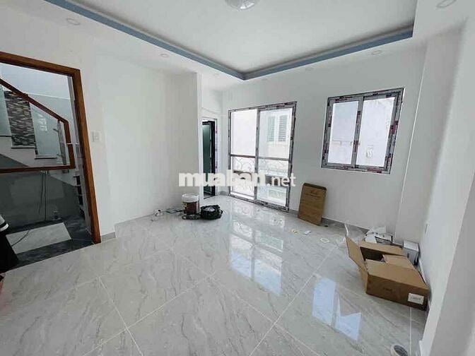 NHÀ 4 TẦNG 3 MẶT HẺM . NGANG 6M. GẦN CHỢ CÂY QUÉO. HXH THÔNG. NHỈNH 8T