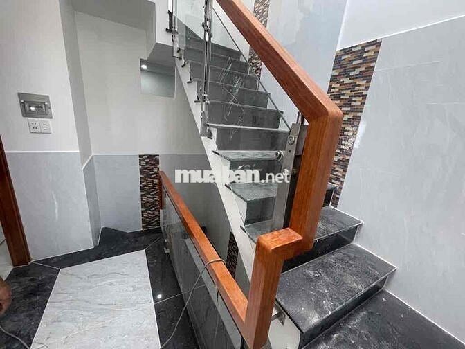 NHÀ 4 TẦNG 3 MẶT HẺM . NGANG 6M. GẦN CHỢ CÂY QUÉO. HXH THÔNG. NHỈNH 8T