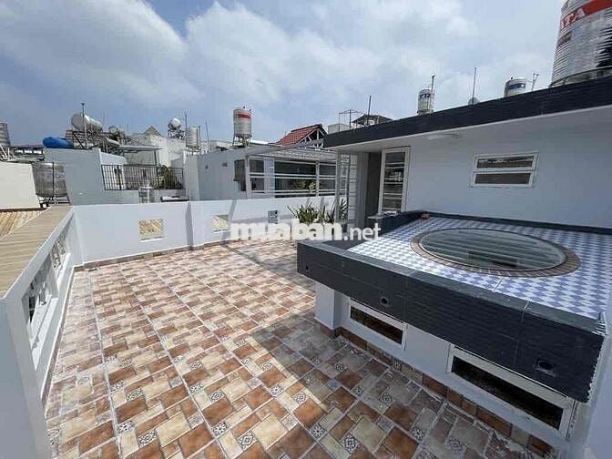 NHÀ 4 TẦNG 3 MẶT HẺM . NGANG 6M. GẦN CHỢ CÂY QUÉO. HXH THÔNG. NHỈNH 8T