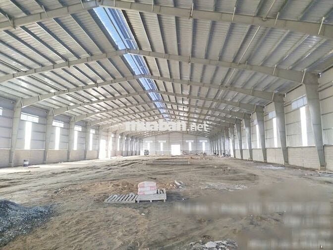 Cho thuê kho xưởng 10.000m2,mới đẹp tại Bến Lức Long An , PCCC tự động