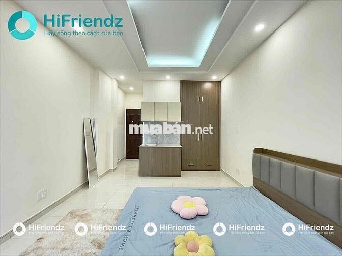 PHÒNG STUDIO BAN CÔNG FULL NỘI THẤT MỚI - GẦN NGÃ TƯ BẢY HIỀN