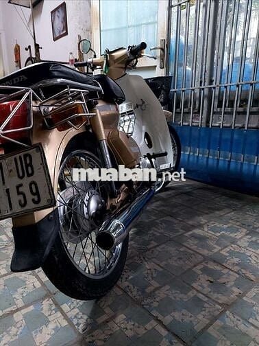 Xe máy Honda Super Cub C50 1984 70cc vàng kem