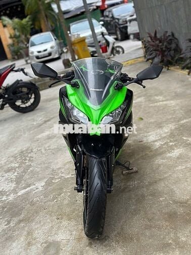 Kawasaki Ninja 300 2017 xanh có trả góp trao đổi ✅